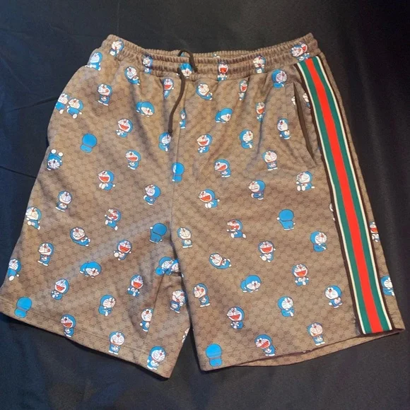 Gucci | Shorts | Gucci Doraemon Shorts | Poshmark
